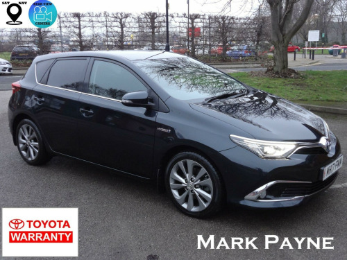 Toyota Auris  1.8 VVT-h Excel CVT Euro 6 (s/s) 5dr (Safety Sense) 