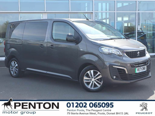Peugeot Traveller  50kWh Active Standard MPV Auto MWB 5dr 7.4kW Charger 