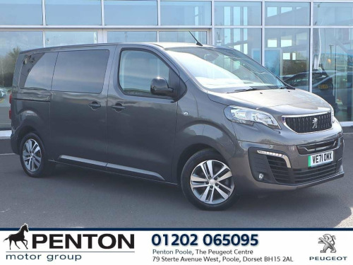Peugeot Traveller  50kWh Active Standard MPV Auto MWB 5dr 7.4kW Charger