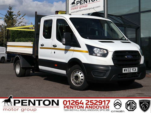 Ford Transit  2.0 350 EcoBlue Leader Tipper Double Cab 4dr Diesel Manual RWD L3 Euro 6 (s
