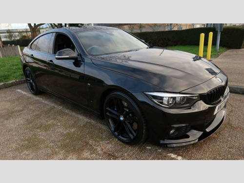BMW 4 Series  3.0 440I M SPORT GRAN COUPE 4d 322 BHP Black with 