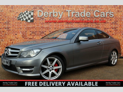 Mercedes-Benz C-Class C180 1.6 C180 AMG Sport Edition Coupe 2dr Petrol G-Tron