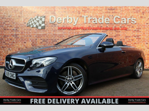 Mercedes-Benz E-Class  2.0 E220d AMG Line Cabriolet 2dr Diesel G-Tronic+ 