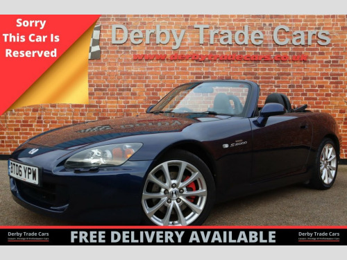 Honda S2000  2.0 i-VTEC GT Convertible 2dr Petrol Manual (237 g