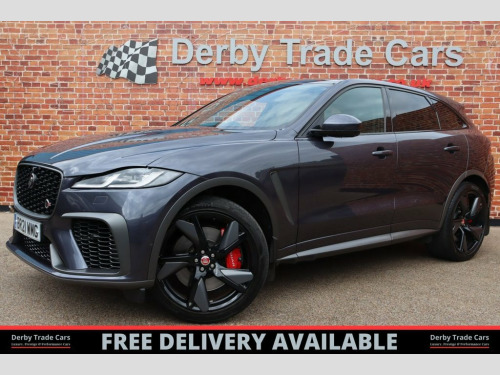 Jaguar F-PACE  5.0 P550 V8 SVR SUV 5dr Petrol Quickshift AWD Euro