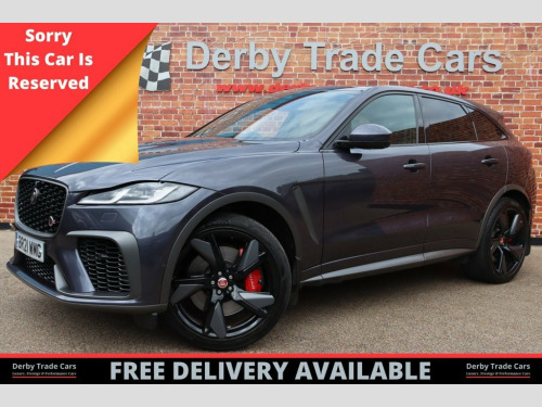 Jaguar F-PACE  5.0 P550 V8 SVR SUV 5dr Petrol Quickshift AWD Euro