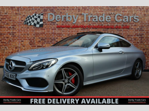 Mercedes-Benz C-Class  2.1 C220d AMG Line (Premium Plus) Coupe 2dr Diesel