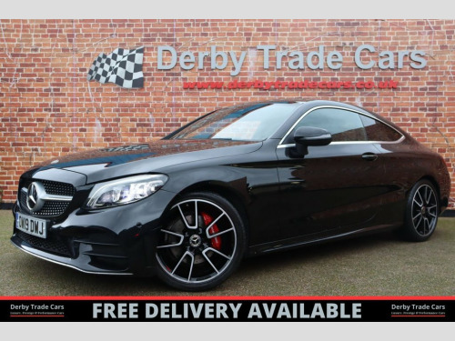 Mercedes-Benz C-Class C200 1.5 C200 MHEV AMG Line (Premium) Coupe 2dr Petrol 