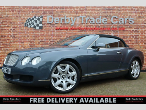 Bentley Continental  6.0 W12 GTC Convertible 2dr Petrol Auto 4WD Euro 4 