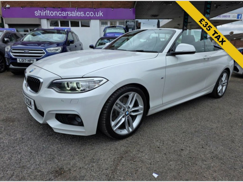 BMW 2 Series  2.0 220d M Sport Convertible 2dr Diesel Auto Euro 
