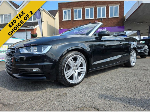 Audi A3 Cabriolet  1.4 TFSI CoD Sport Convertible 2dr Petrol S Tronic