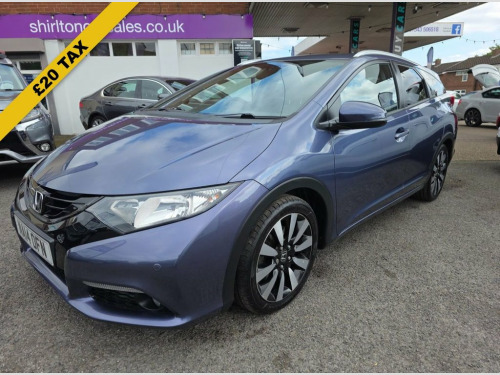 Honda Civic  1.6 i-DTEC SR Tourer 5dr Diesel Manual Euro 5 (s/s