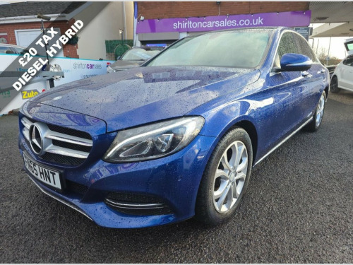 Mercedes-Benz C-Class  2.1 C300dh Sport (Premium) Saloon 4dr Diesel Hybri