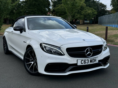 Mercedes-Benz C-Class  4.0 C63 V8 BiTurbo AMG (Premium) Cabriolet SpdS MCT Euro 6 (s/s) 2dr