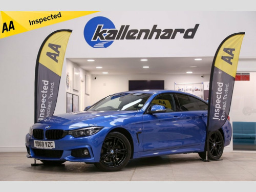 BMW 4 Series  2.0 420D XDRIVE M SPORT GRAN COUPE 4d 188 BHP