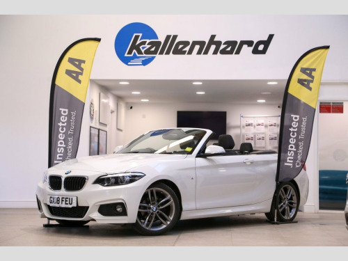 BMW 2 Series  2.0 218d M Sport Convertible 2dr Diesel Auto Euro 