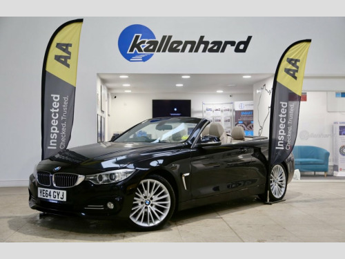 BMW 4 Series  2.0 420d Luxury Convertible 2dr Diesel Auto Euro 6