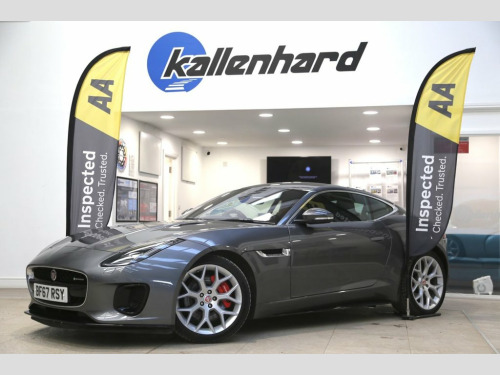 Jaguar F-TYPE  2.0i R-Dynamic Coupe 2dr Petrol Auto Euro 6 (s/s) 