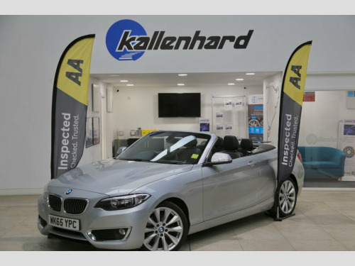 BMW 2 Series  2.0 220d Luxury Convertible 2dr Diesel Auto Euro 6