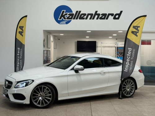 Mercedes-Benz C-Class C300 2.0 C300 AMG Line Coupe 2dr Petrol G-Tronic+ Euro  