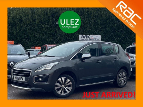 Peugeot 3008 Crossover  1.6 BlueHDi 120 Active 5dr EAT6 NU16OFW