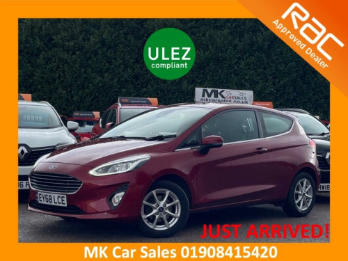 Ford Fiesta  1.1 Zetec 3dr EY68LCE