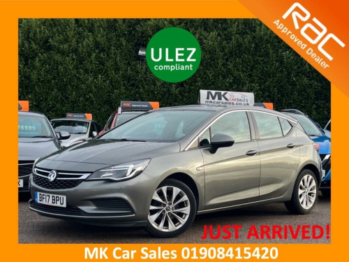 Vauxhall Astra  1.4T 16V 125 Design 5dr BF17BPU