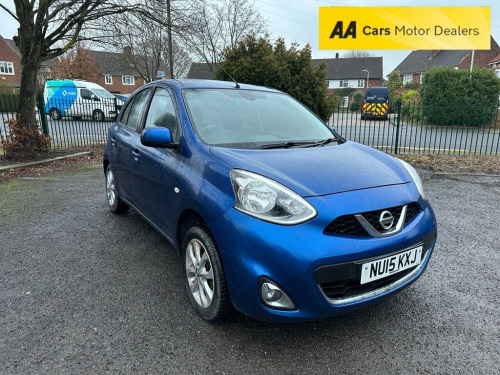 Nissan Micra  1.2 ACENTA 5d 79 BHP AA APPROVED-LOW TAX