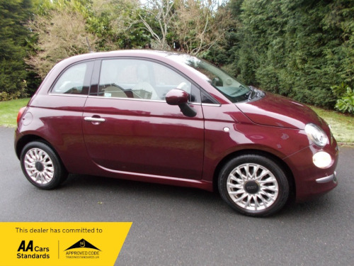 Fiat 500  1.2 Lounge Hatchback 3dr Petrol Manual Euro 6 (s/s) (69 bhp)