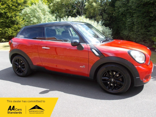 MINI Paceman  1.6 Cooper D SUV 3dr Diesel Manual ALL4 Euro 5 (s/s) (112 ps)