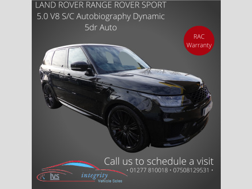 Land Rover Range Rover Sport  V8 AUTOBIOGRAPHY DYNAMIC 5-Door