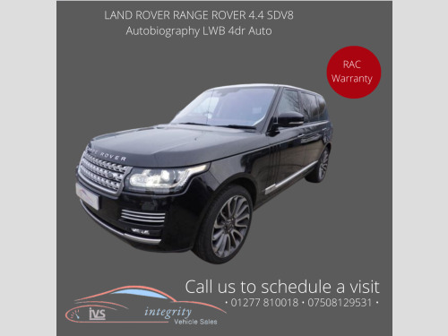 Land Rover Range Rover  SDV8 AUTOBIOGRAPHY LWB 5-Door