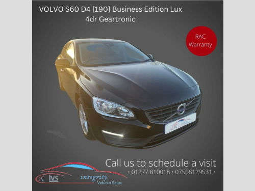 Volvo S60  D4 BUSINESS EDITION LUX 4-Door