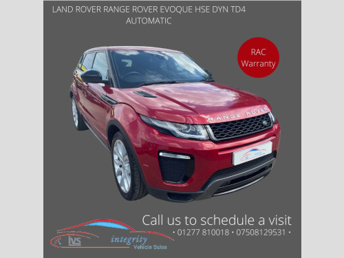 Land Rover Range Rover Evoque   HSE DYN TD4 A