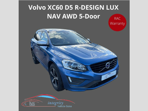 Volvo XC60  D5 R-DESIGN LUX NAV AWD 5-Door