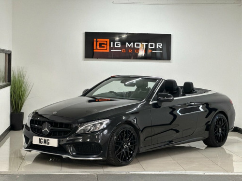 Mercedes-Benz C-Class  2.1 C220d AMG Line Cabriolet 2dr Diesel G-Tronic+ 