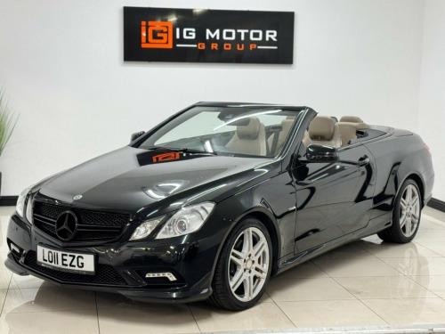 Mercedes-Benz E-Class E250 1.8 E250 CGI BlueEfficiency Sport Cabriolet 2dr Pe