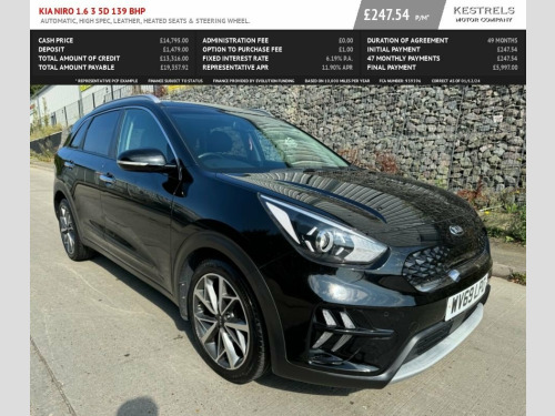 Kia Niro  1.6 3 5d 139 BHP High spec, just been serviced, ne