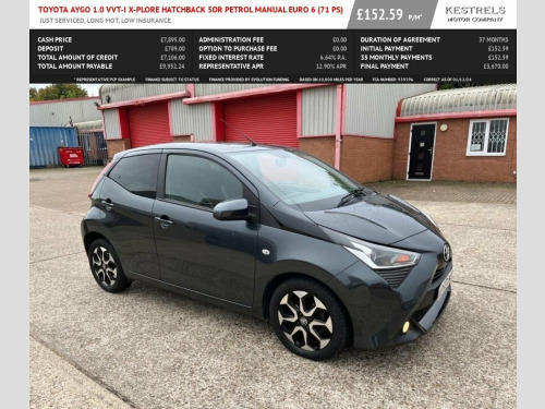 Toyota AYGO  1.0 VVT-i x-plore Hatchback 5dr Petrol Manual Euro