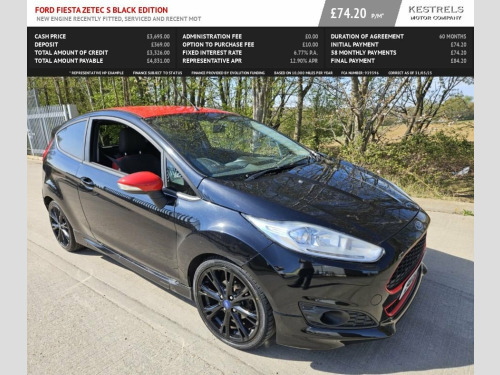 Ford Fiesta  ZETEC S BLACK EDITION
