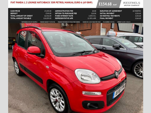 Fiat Panda  1.2 Lounge Hatchback 5dr Petrol Manual Euro 6 (69 