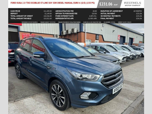 Ford Kuga  2.0 TDCi EcoBlue ST-Line SUV 5dr Diesel Manual Eur