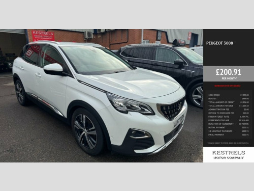 Peugeot 3008 Crossover  Allure Full service history 