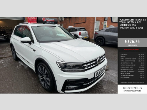 Volkswagen Tiguan  2.0 TDI R-Line Tech SUV 5dr Diesel DSG 4Motion Eur 