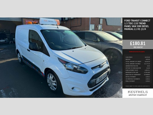 Ford Transit Connect  1.5 TDCi 220 Trend Panel Van 5dr Diesel Manual L1 
