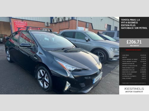 Toyota Prius  1.8 VVT-h Business Edition Plus Hatchback 5dr Petr 