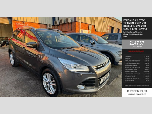 Ford Kuga  2.0 TDCi Titanium X SUV 5dr Diesel Manual 2WD Euro