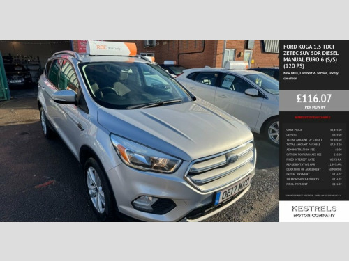 Ford Kuga  1.5 TDCi Zetec SUV 5dr Diesel Manual Euro 6 (s/s)  