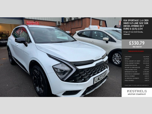 Kia Sportage  1.6 CRDi MHEV GT-Line SUV 5dr Diesel Hybrid DCT Eu 