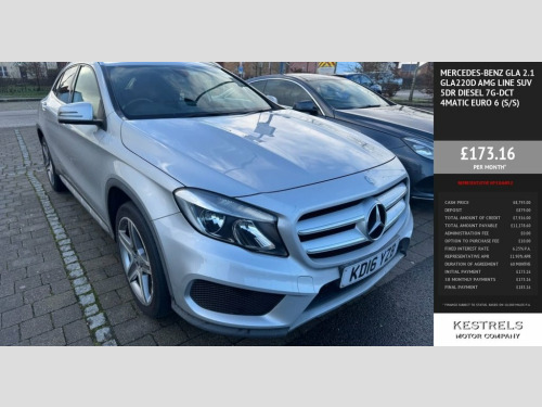 Mercedes-Benz GLA-Class  2.1 GLA220d AMG Line SUV 5dr Diesel 7G-DCT 4MATIC  